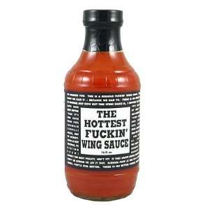  The Hottest F@%#^& Wing Sauce, 16oz. 