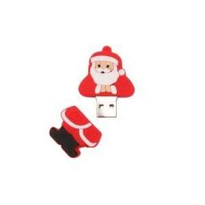  8GB Hold Hands Santa Claus USB Flash Drive Electronics
