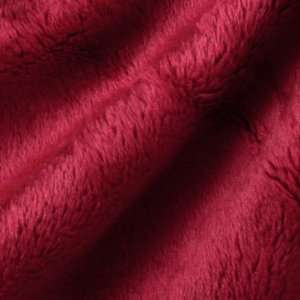  58 Wide Minky Cuddle Burgundy Fabric By The Yard Arts 