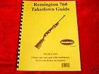 REMINGTON 760 Rifle Takedown Guide Disassembly/Re​assembly New