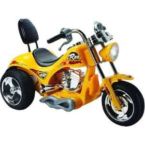  Mini Motos Red Hawk Motorcycle 6v Yellow Toys & Games