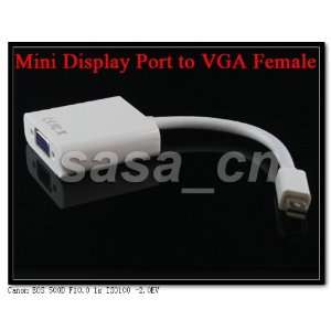  mini displayport to vga female adapter for imac macbook 