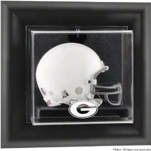  Georgia Bulldogs Framed Wall Mounted Logo Mini Helmet 