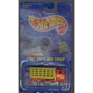   1992 237 Ford Stake BED Truck All Blue Card NEW Paint Style 164 Scale