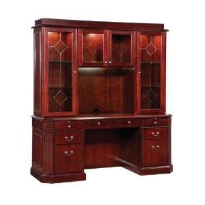   Kneehole Credenza with Hutch by DMI Office Furniture