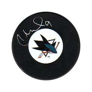  Milan Michalek Autographed Puck