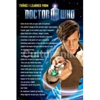   learned From Doctor Who 24 x 36 Poster, Matt Smith NEW ROLLED  