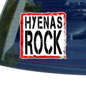  Hyenas Rock   Window Bumper Laptop Sticker Automotive