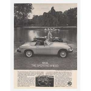  1980 MG MGB The Sporting Breed Print Ad (21704)