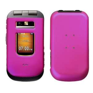 MOTOROLA i680 (Brute), Titanium Solid Hot Pink Phone Protector Cover