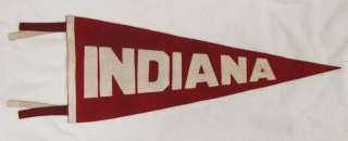 1920s (or earlier) Indiana University Pennant  