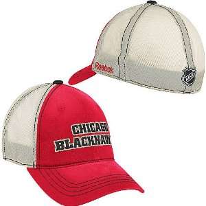 Chicago Blackhawks Center Ice Slouch Stretch Fit Cap  