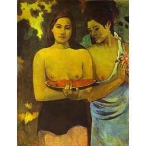  FRAMED oil paintings   Paul Gauguin   24 x 32 inches   Two 