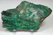 museum quality piece of chrysocolla detail marketed as gem silica