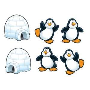   CARSON DELLOSA CUT OUT BUDDIES PENGUINS AND IGLOOS 