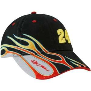  #24 Jeff Gordon Black Element Adjustable Hat Sports 
