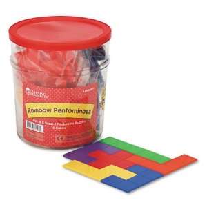  Learning Resources  Rainbow Premiere Pentominoes, Math 