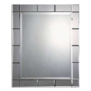 Uttermost 33 Inch Makura Wall Mounted Mirror Beveled Mirrors On Frame 
