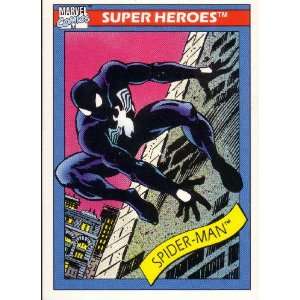  1990 Impel Marvel #2 Spider Man Trading Card Everything 