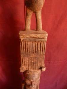 VERY OLD DOGON TREASURY CHEST TRUNK_Mali African Tribal Art  