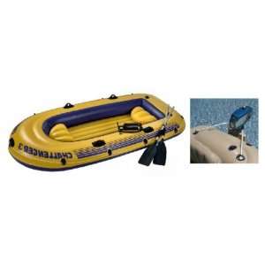   Challenger 3 Boat Set Inflatable w/ Motor Mount Kit