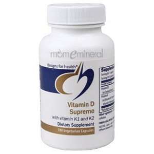  Vitamin D Supreme 180 Capsules by Designs for Health 