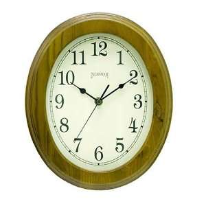  Ingraham Classic Oak Oval Wall Clock
