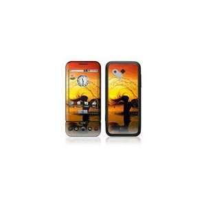 Sunset Decorative Skin Cover Decal Sticker for HTC T Mobile Google G1 