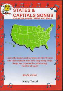 States and Capitals DVD   Learn States/Capitals easy  