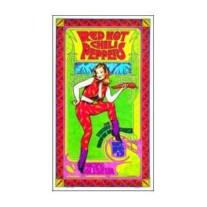 RED HOT CHILI PEPPERS   Limited Edition Concert Poster   by Bob Masse