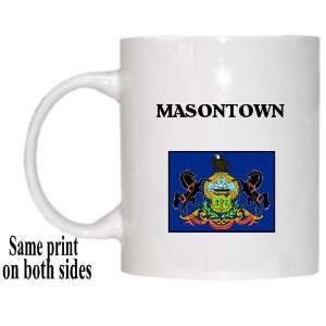  US State Flag   MASONTOWN, Pennsylvania (PA) Mug 