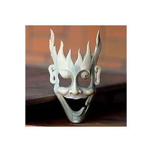  NOVICA Wood mask, Man of Fire