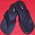 NEW Boys Toddlers NIKE CELSO Black Flip Flops Thongs Sandals Shoes 