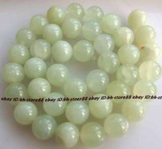 10mm Natural New Jade Round Gemstone Beads 15  