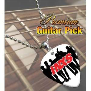  INXS Premium Guitar Pick Necklace Musical Instruments