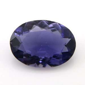   Violet Blue Iolite Loose Gemstone Oval Cut 2.30cts 11*8mm VS Grade Gem