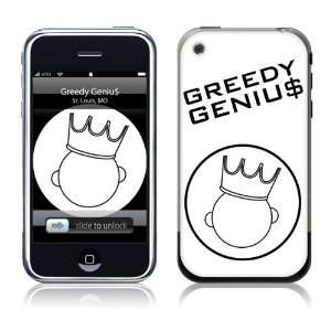  Music Skins MS GRED10001 iPhone 2G 3G 3GS  Greedy Geniu 