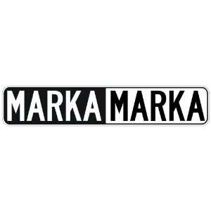   NEGATIVE MARKA  STREET SIGN