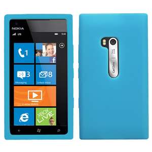   BLUE HARD CASE FOR NOKIA 900 LUMIA 900 PROTECTOR SNAP ON COVER  