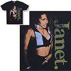 JANET JACKSON RETRO JANET BLACK T SHIRT X LARGE NEW