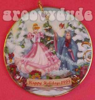 Happy Holidays 1999 Collection CINDERELLA Ltd Ornament