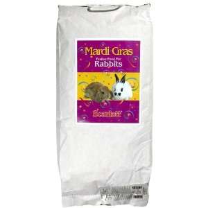  Scarlett Mardi Grass Rabbit Treat Mix   20 lb Pet 