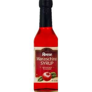 Reese Syrup, Maraschino, 8 Ounce Grocery & Gourmet Food