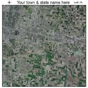  Aerial Photography Map of San Juan, Texas 2008 TX 