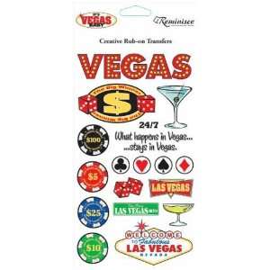  Reminisce Its Vegas Baby Rub On Arts, Crafts & Sewing