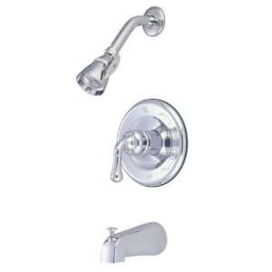 Kingston Brass KB1631 Magellan Tub and Shower Faucet with Single Lever 