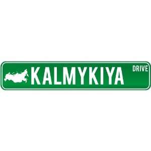 New  Kalmykiya Drive   Sign / Signs  Russia Street Sign City  