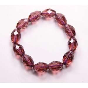  Rose Crystal Bracelet good for life love  J076B Arts 