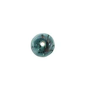  Jangles Ceramic Turquoise Small Round Disc 15mm Beads 
