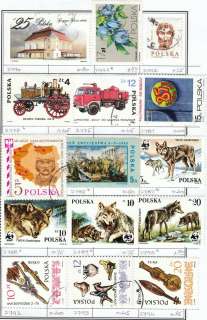 POLAND Collection 786 Different Stamps 1918/94  
